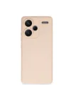 Mey İthalat®   Redmi Note 13 Pro Plus Kılıf Nano içi Kadife Silikon - Pudra