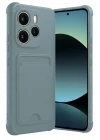 Mey İthalat®  Xiaomi Redmi Note 14 4G Kelvin Kartvizitli Silikon - Açık Yeşil