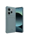 Mey İthalat®  Xiaomi Redmi Note 14 4G Kelvin Kartvizitli Silikon - Açık Yeşil