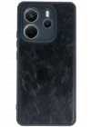 Mey İthalat®   Redmi Note 14 4G Kılıf Aras Deri Kapak - Siyah