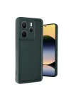 Mey İthalat®  Xiaomi Redmi Note 14 4G Kılıf Viera Silikon - Koyu Yeşil