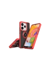 Mey İthalat®  Xiaomi Redmi Note 14 4G Montreal Yüzüklü Silikon Kapak - Kırmızı