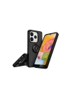 Mey İthalat®  Xiaomi Redmi Note 14 4G Montreal Yüzüklü Silikon Kapak - Siyah