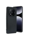 Mey İthalat®   Redmi Note 14 Pro 4G Kılıf Aras Deri Kapak - Siyah