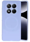 Mey İthalat®  Xiaomi Redmi Note 14 Pro 4G Kılıf Maya Karbon Kapak - Lila