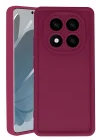 Mey İthalat®  Xiaomi Redmi Note 14 Pro 4G Kılıf Viera Silikon - Bordo