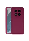 Mey İthalat®  Xiaomi Redmi Note 14 Pro 4G Kılıf Viera Silikon - Bordo