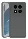 Mey İthalat®  Xiaomi Redmi Note 14 Pro 4G Kılıf Viera Silikon - Gri