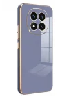 Mey İthalat®  Xiaomi Redmi Note 14 Pro 4G Kılıf Volet Silikon - Mavi