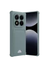 Mey İthalat®  Xiaomi Redmi Note 14 Pro 5G Kelvin Kartvizitli Silikon - Açık Yeşil