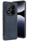 Mey İthalat®  Xiaomi Redmi Note 14 Pro 5G Kılıf Aras Deri Kapak - Lacivert
