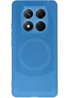 Mey İthalat®  Xiaomi Redmi Note 14 Pro 5G Kılıf Maya Karbon Kapak - Lacivert
