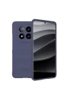 Mey İthalat®   Redmi Note 14 Pro 5G Kılıf Optimum Silikon - Lacivert