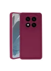 Mey İthalat®  Xiaomi Redmi Note 14 Pro 5G Kılıf Viera Silikon - Bordo
