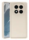 Mey İthalat®  Xiaomi Redmi Note 14 Pro 5G Kılıf Viera Silikon - Krem