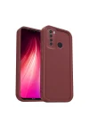 Mey İthalat®  Xiaomi Redmi Note 8 Kılıf Viera Silikon - Bordo