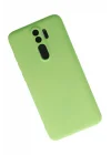 Mey İthalat®   Redmi Note 8 Pro Kılıf First Silikon - Yeşil