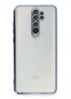 Mey İthalat®   Redmi Note 8 Pro Kılıf  Lensli Silikon - Açık Mavi