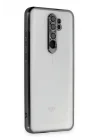 Mey İthalat®   Redmi Note 8 Pro Kılıf  Lensli Silikon - Siyah