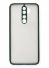 Mey İthalat®  Xiaomi Redmi Note 8 Pro Kılıf Montreal Silikon Kapak - Yeşil