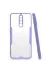Mey İthalat®   Redmi Note 8 Pro Kılıf Platin Silikon - Lila