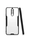 Mey İthalat®   Redmi Note 8 Pro Kılıf Platin Silikon - Siyah