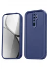 Mey İthalat®  Xiaomi Redmi Note 8 Pro Kılıf Viera Silikon - Lacivert