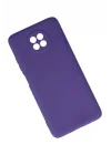 Mey İthalat®   Redmi Note 9 5G Kılıf Nano içi Kadife Silikon - Mor