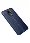Mey İthalat®   Redmi Note 9 Kılıf Auto Focus Kapak - Lacivert