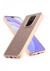 Mey İthalat®  Xiaomi Redmi Note 9 Kılıf Elegant Kapak - Pudra