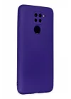 Mey İthalat®  Xiaomi Redmi Note 9 Kılıf Nano içi Kadife Silikon - Mor