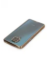 Mey İthalat®  Xiaomi Redmi Note 9 Pro Kılıf  Lensli Silikon - Gold