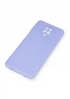 Mey İthalat®  Xiaomi Redmi Note 9 Pro Kılıf Nano içi Kadife Silikon - Lila