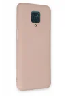 Mey İthalat®  Xiaomi Redmi Note 9 Pro Kılıf Nano içi Kadife Silikon - Pudra