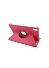 Mey İthalat®  Xiaomi Redmi Pad 2 Kılıf 360 Tablet Deri Kılıf - Pembe