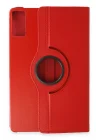 Mey İthalat®  Xiaomi Redmi Pad Kılıf 360 Tablet Deri Kılıf - Kırmızı