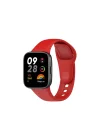 Mey İthalat®  Xiaomi Redmi Watch 3 Klasik Kordon - Kırmızı