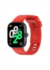 Mey İthalat®  Xiaomi Redmi Watch 4 Klasik Kordon - Kırmızı