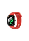 Mey İthalat®  Xiaomi Redmi Watch 4 Klasik Kordon - Kırmızı