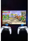 Mey İthalat®  Y5 64GB Android Dual Pad 4K Game Stick - Beyaz