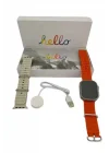 Mey İthalat® Yeni Nesil 3 Kordonlu Kol Saati 49 MM Amoled Ekran Akıllı Saat