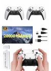 Mey İthalat® yeni nesil 3D 4K 2000 Oyunlu Game Stick Oyun Konsolu Çift Konsol