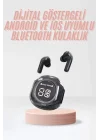 Mey İthalat® Yeni Nesil Bluetooth Kulaklık Dijital Göstergeli Gaming Dokunmatik 5.3 Kablosuz