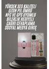 Mey İthalat® Yeni Nesil Kadın Akıllı Saat Rose Gold Android ve İos Uyumlu