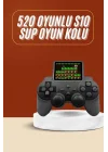 Mey İthalat® Yeni Nesil Mini Atari 520 Retro Oyunlu S10 El Atarisi Video Oyun Konsolu