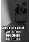 Mey İthalat® Yeni Nesil Pro Bluetooth Kulaklık Dokunmatik Kontrol Otomatik Açılma