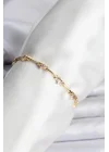 Mey İthalat® Yıldız Model Gold Renk Pirinç Bileklik