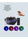 Mey İthalat® Yıldız & Okyanus Dalga Projektörü – Bluetooth / USB Hoparlörlü