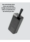 Mey İthalat® Yüksek Kapasiteli 50.000 mAh Powerbank – Type-C, Lightning ve Micro USB Uyumlu, Çoklu Cihaz Şarj Özellikli