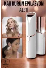 Mey İthalat® Yüksek Performanslı, Hassas Ciltler İçin Tasarlanmış Yüz Kaş Epilatörü